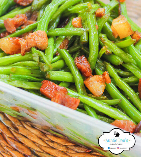 Stir fry French Beans - Auntie Lou’s online kitchen